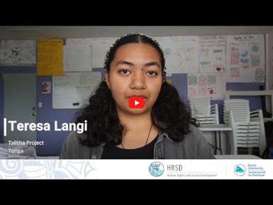 16 Days of Activism - Teresa Langi, Tonga