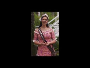 Momoli mai le fa'afetai 'a le Tausala 'o le Pasefika, Miss Sāmoa Litara Ieremia-Allan