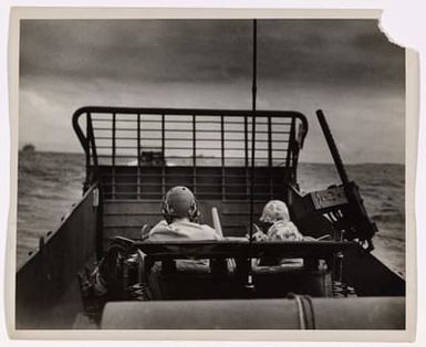 Coast Guard Tank Taxi Heads for the Beach