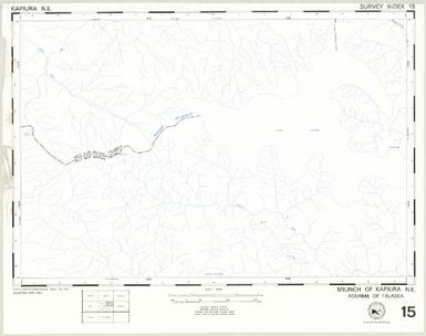 Milinch of ... : fourmil of ... (15 - Fourmil of Talasea - Milinch of Kapiura NE)
