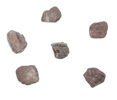 Lapita pottery sherds