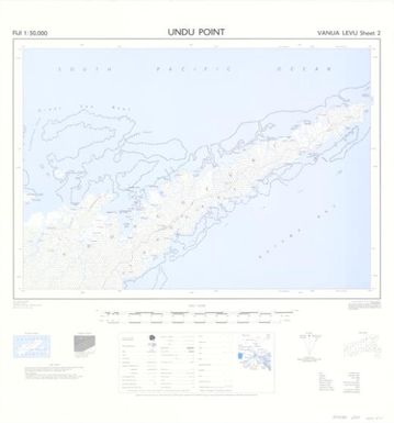 Fiji 1:50,000: Undu Point (Sheet Vanua Levu 2)