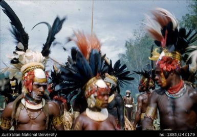 Men in head dress