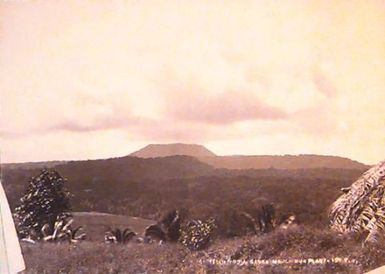 Mt Tafua from Sa?ea Mulifanua Plant