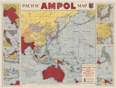 Ampol Pacific map / with the compliments of Australian Motorists Petrol Co. Ltd. ; published Gregory Publishing Co. ; copyright C. Barrass