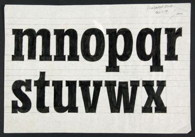 Churchward Conserif Bold Sketch