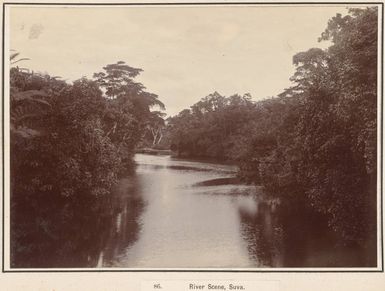 Rewa River, Fiji, 1903