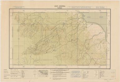 New Guinea 1:25,000 series (Gali)