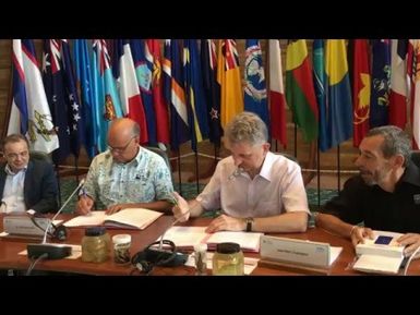Pacific Community (SPC) & Institute of Research for Development (IRD) sign new framework agreement