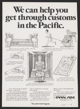 We can help you get through customs in the Pacific.