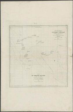 Ploskai︠a︡ karta Gruppy Uli︠u︡fyĭ (Arkhipelaga Karolinskago) / sostavlennai︠a︡ s opisi proizvedennoĭ na shli︠u︡pi︠e︡ Seni︠a︡vini︠e︡ Kapitanom F. Litke = Carte du Grouppe Ouluthy (Archipel des Carolines) / dressee d'apres les relevemens pris de la corvette le Seniawine par F. Lutke Capitaine de Vaisseau