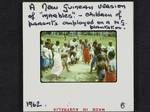 A New Guinean version of "marbles", children of parents employed on a New Guinea plantation, 1962