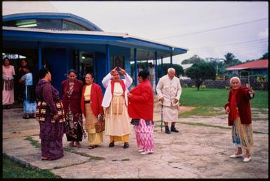 Group outdoors,Tonga