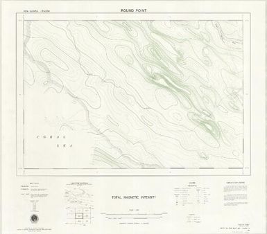 New Guinea 1:500,000 bouguer anomalies: Boigu