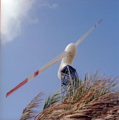 MOD-OA4 WIND TURBINE SITE IN KAHUKU OAHU HAWAII