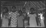 Women and girls in a building