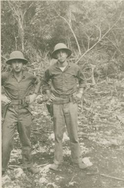 Tamby Tamburello and Bill Hitchcock in Guam
