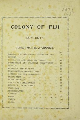 Colony of Fiji