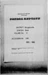 Patrol Reports. Bougainville District, Buin, 1965 - 1966