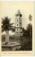 Tahiti - Phare de la Pointe Vénus et Monument de Cook