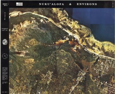 Nukuʼalofa & environs / Centre for Remote Sensing
