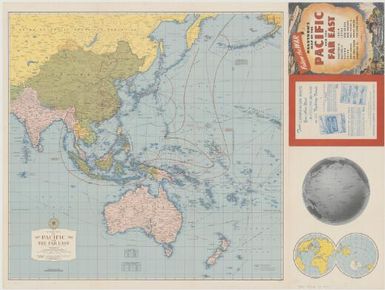 Hagstrom's map of the Pacific and the Far East : on Mercator's projection