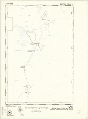 Milinch of ... : fourmil of ... (26 - Fourmil of Bougainville North - Milinch of Puto NE)