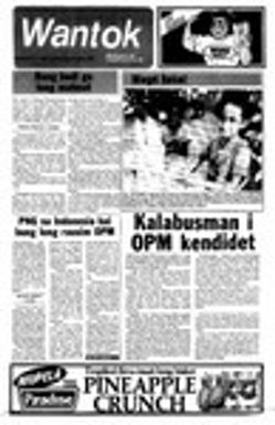 Wantok Niuspepa--Issue No. 0614 (April 12, 1986)