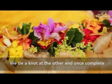 How to Make a Fijian Lei (Salusalu)