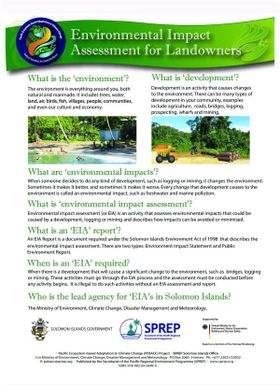 Environmental Impact Assessment for Landowners