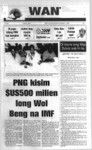 Wantok Niuspepa--Issue No. 1324 (November 11, 1999)