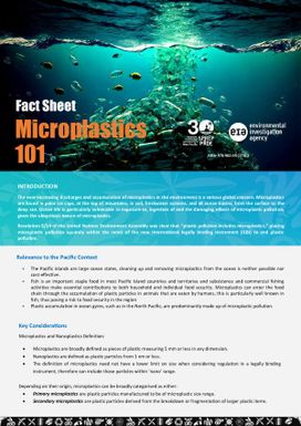 Microplastics 101 - Factsheet