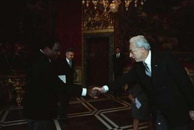 Brown Bai, new ambassador from Papua New Guinea,