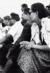 Assembly of the Pacific conference of Churches in Chepenehe, 1966 : some spectators, on Whit Sunday