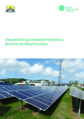 Vanuatu Energy Demand Projections: Business as usual scenario