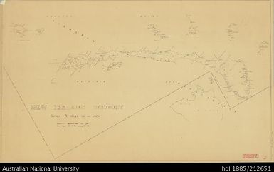 Papua New Guinea, New Ireland District, 1955, 1:506 880