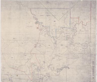 [Cadastral plan to north of Port Moresby] / [Department of Lands, Surveys and Mines]