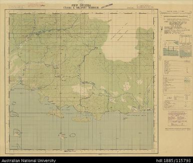 Papua New Guinea, Southern New Guinea, Urama and Millport Harbour, 1 Inch series, Sheet 1270, 1943, 1:63 360