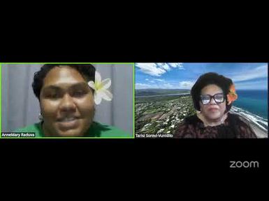 #SAVETHEDUNES DT T & ANNMARY RADUVA TALANOA SESSION - PROTECTING THE SIGATOKA SAND DUNES FROM MINING