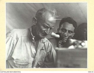 SALAMAUA, NEW GUINEA, 1943-09-26. MEMBERS OF THE 542ND AMPHIBIAN ENGINEERS (UNITED STATES)