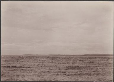 The coast of Choiseul, viewed from Bougainville Straits, Solomon Islands, 1906, 1 / J.W. Beattie