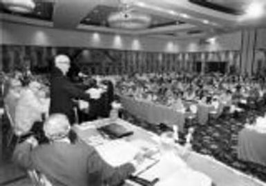 George Fairchild, 16th General SEIU Convention, Honolulu, Hawaii, 1976
