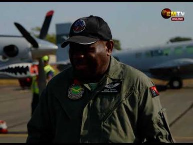 PNGDF AIRCRAFT ENGAGE