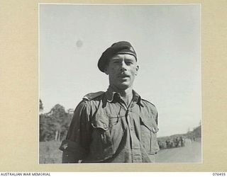 LAE, NEW GUINEA. 1944-10-07. NX65553 MAJOR N.I. WINNING, OFFICER- IN- CHARGE 2/8TH COMMANDO SQUADRON