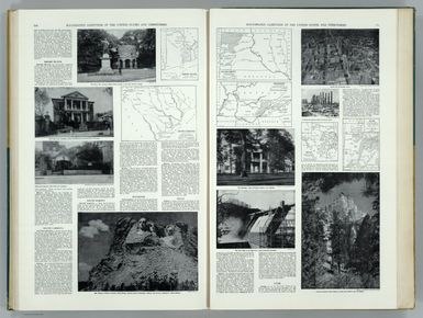 (Text Page) Illustrated Gazetteer of the United States and Territories (continued).