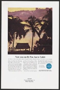 Now you can fly Pan Am to Tahiti