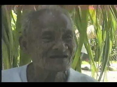 Legend of Lōñberan Who Built His Canoe in Kiribati, Marshall Islands