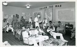 Reading room at Maluhia Hall at Fort DeRussy Base