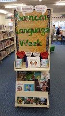 Hornby Library Samoan Language Week Display