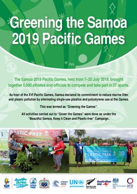 Greening the Samoa 2019 Pacific Games